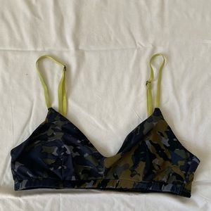 EUC - The upside camo bralette